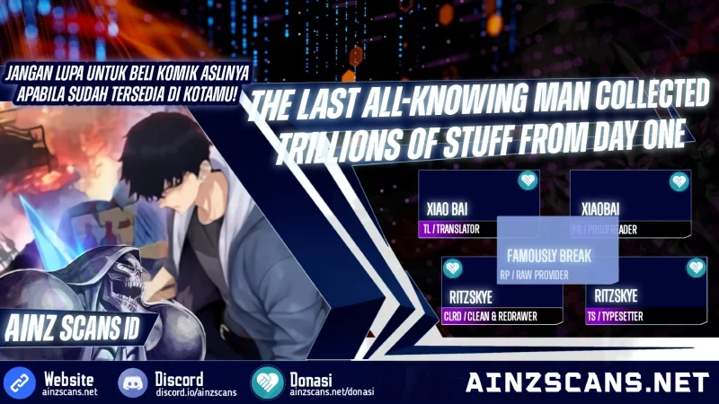 Baca  The Last All-Knowing Man Collected Trillions of Stuff from Day One Chapter 23 Gambar 2