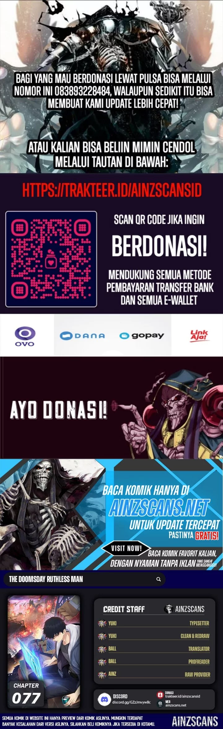 Baca Komik The Last All-Knowing Man Collected Trillions of Stuff from Day One Chapter 77 Gambar 1