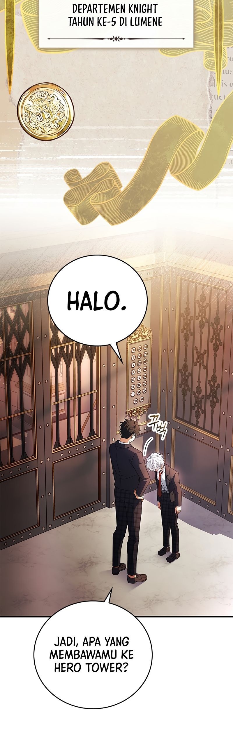 The Legendary Hero Is An Academy Honors Student Chapter 22 Gambar 4