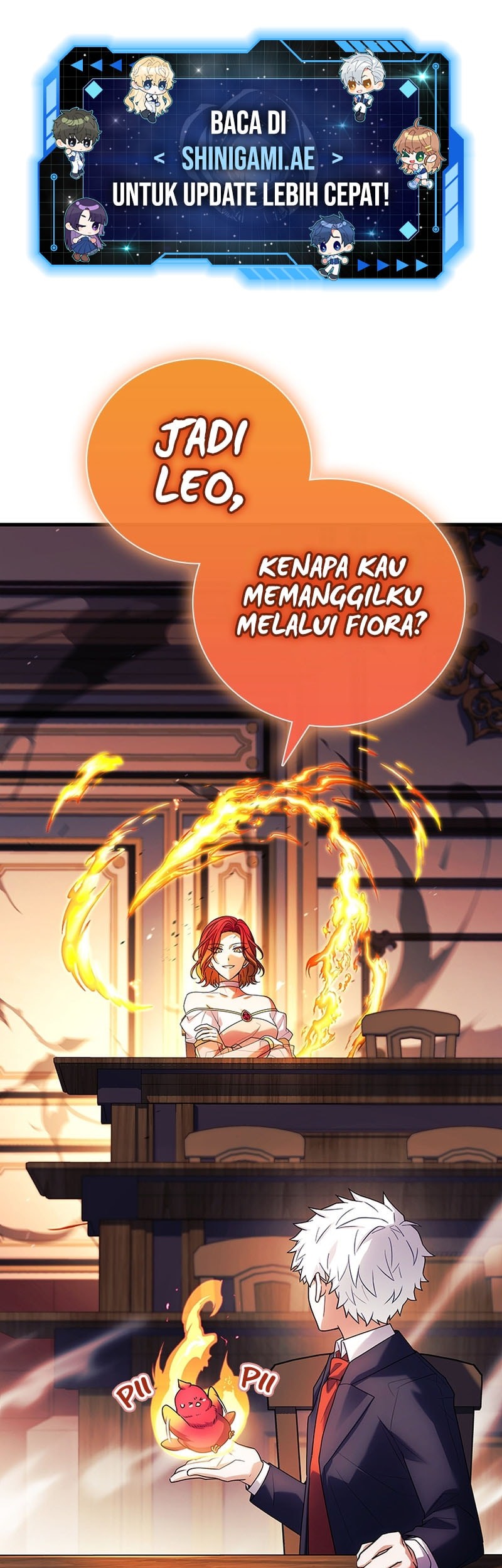Baca Manhwa The Legendary Hero Is An Academy Honors Student Chapter 30 Gambar 2