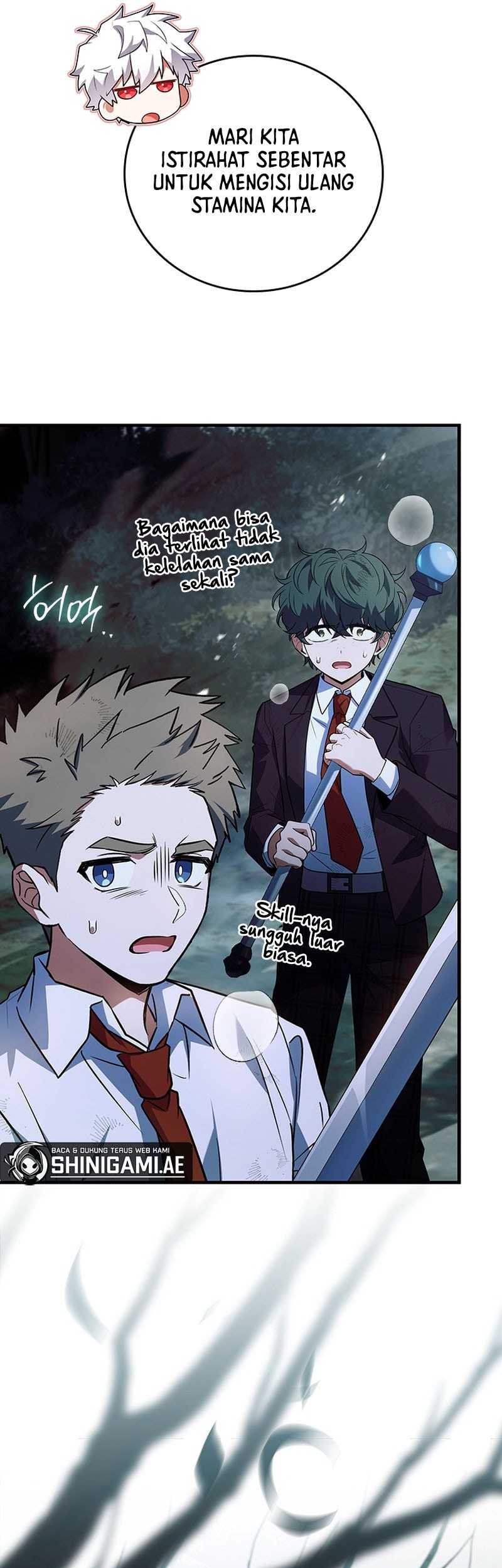 The Legendary Hero Is An Academy Honors Student Chapter 33 Gambar 6