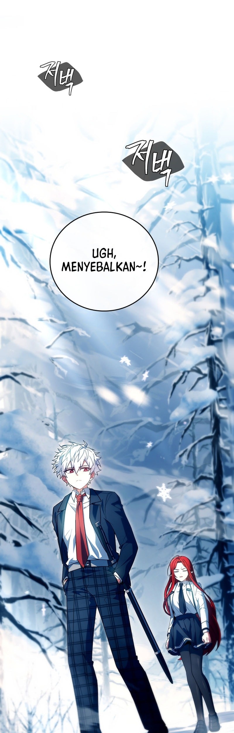 Baca The Legendary Hero Is An Academy Honors Student Chapter 45 Gambar 2