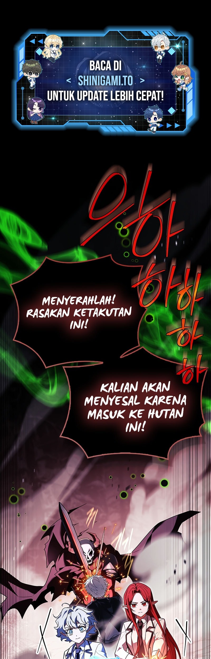 Baca The Legendary Hero Is An Academy Honors Student Chapter 47 Gambar 2