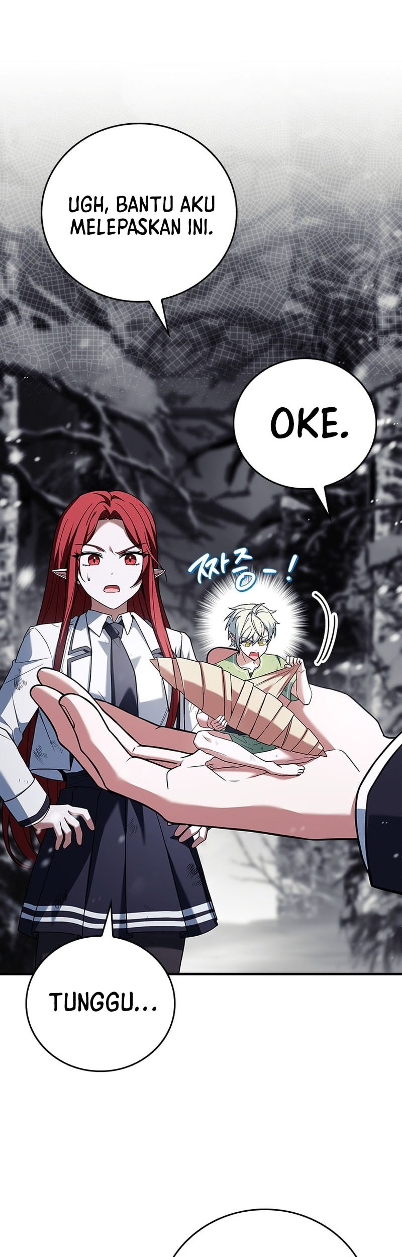 The Legendary Hero Is An Academy Honors Student Chapter 50 Gambar 70