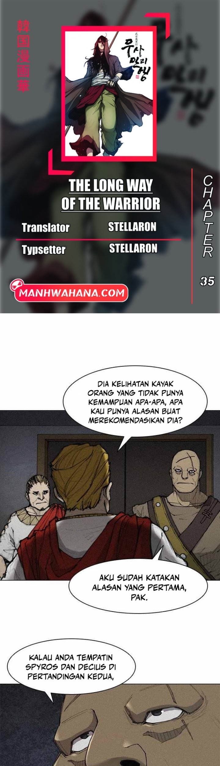 Baca Komik The Long Way of the Warrior Chapter 35 Gambar 1