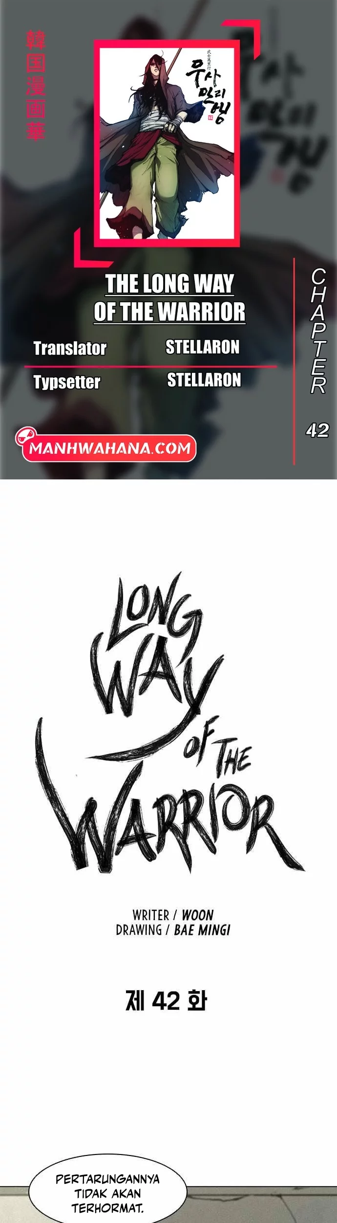 Baca Komik The Long Way of the Warrior Chapter 42 Gambar 1