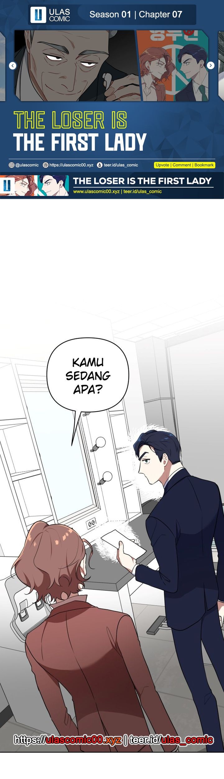 Baca Komik The Loser Is the First Lady Chapter 7 Gambar 1