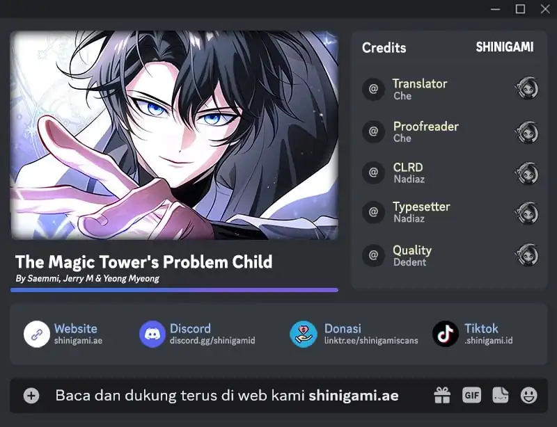 Baca Komik The Magic Tower's Problem Child Chapter 27 Gambar 1