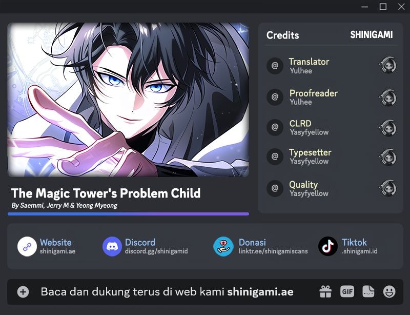 Baca Komik The Magic Tower's Problem Child Chapter 5 Gambar 1