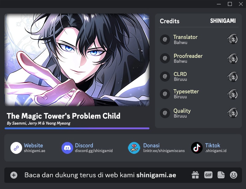 Baca Komik The Magic Tower's Problem Child Chapter 9 Gambar 1