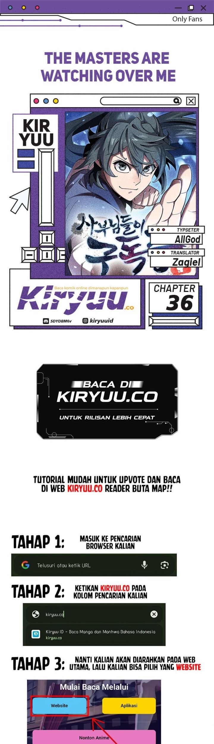 Baca Komik The Masters Are Watching Over Me Chapter 36 Gambar 1