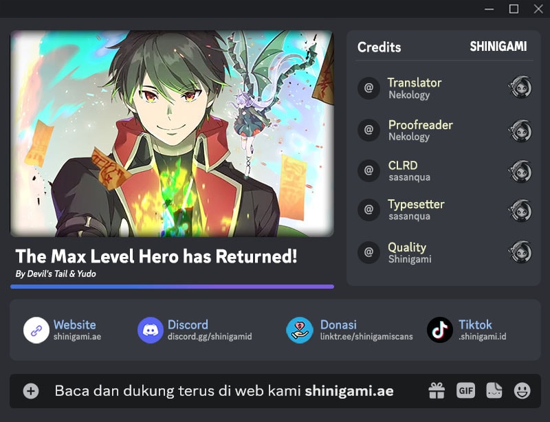 Baca Komik The MAX leveled hero will return! Chapter 200 Gambar 1
