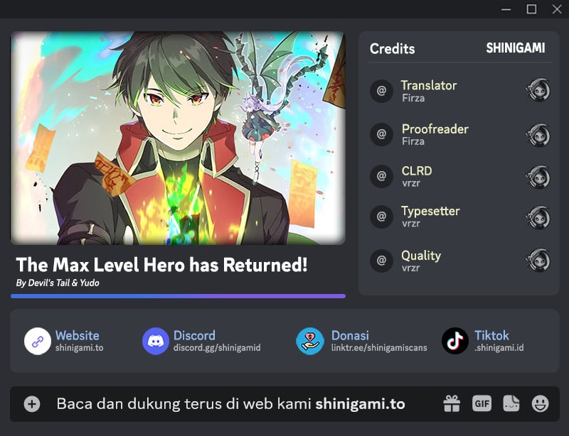 Baca Komik The MAX leveled hero will return! Chapter 209 Gambar 1