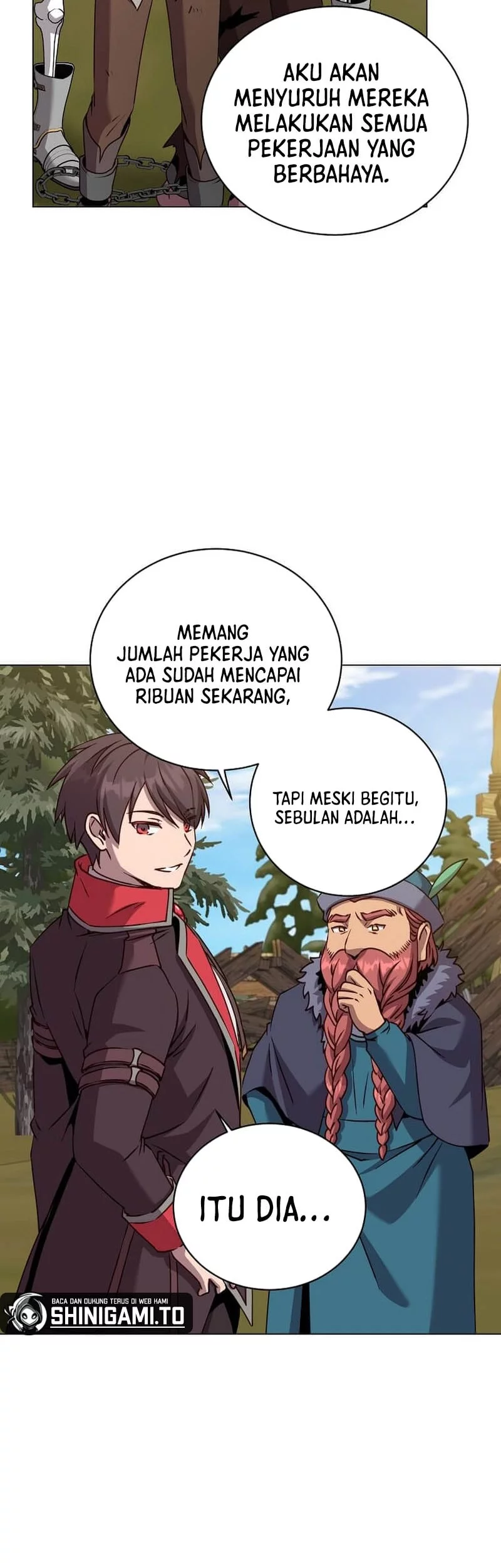 The MAX leveled hero will return! Chapter 218 Gambar 31