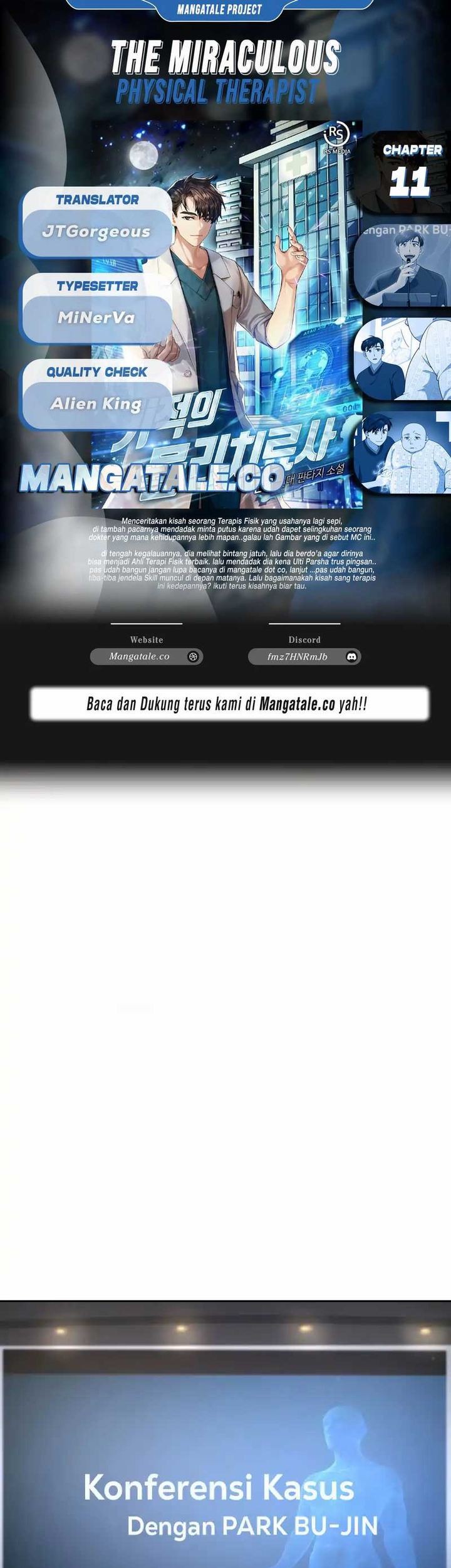 Baca Komik The Miraculous Physical Therapist Chapter 11 Gambar 1