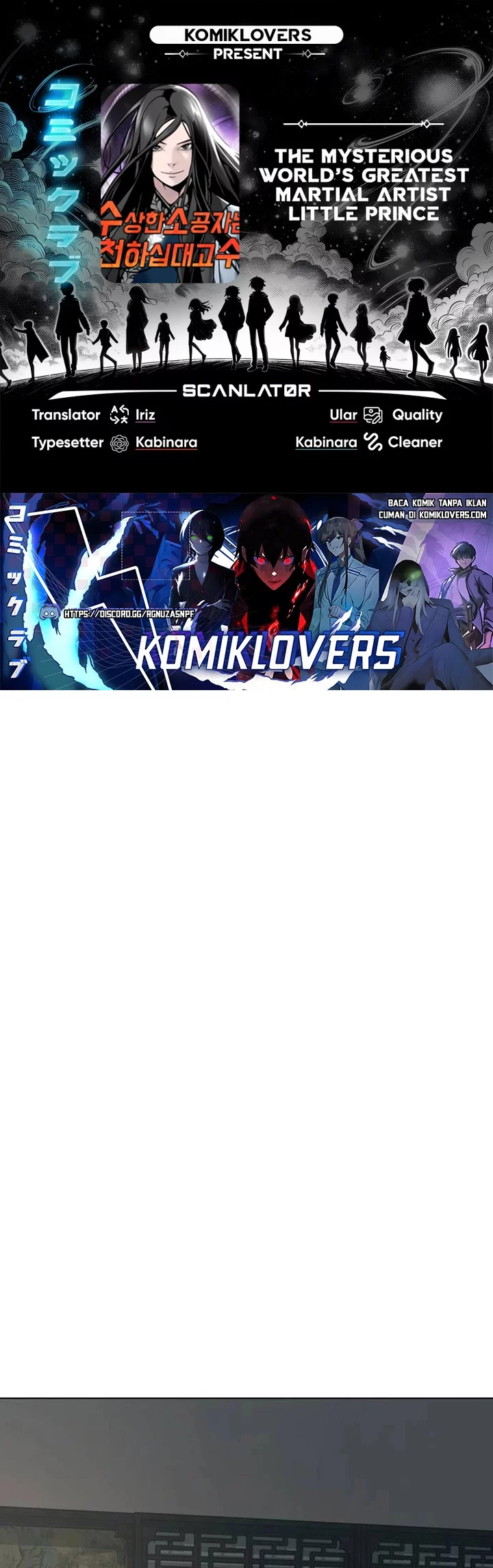 Baca Komik The Mysterious World’s Greatest Martial Artist Little Prince Chapter 24 Gambar 1