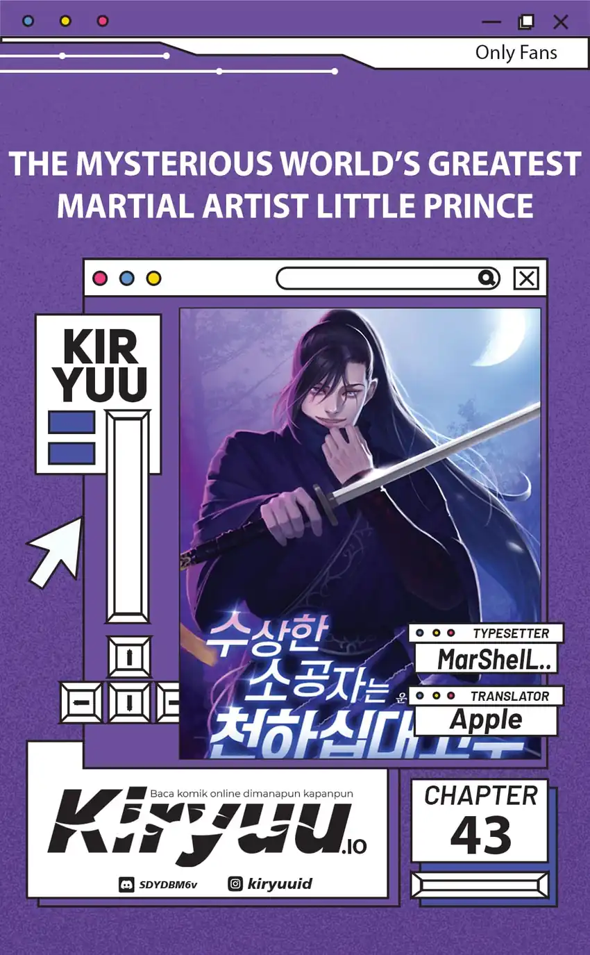 Baca Komik The Mysterious World’s Greatest Martial Artist Little Prince Chapter 43 Gambar 1