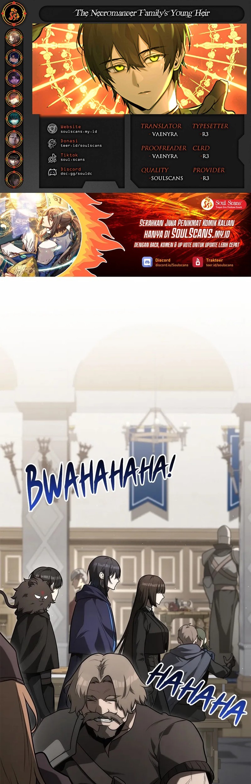 Baca Komik The Necromancer Family’s Young Heir Chapter 24 Gambar 1