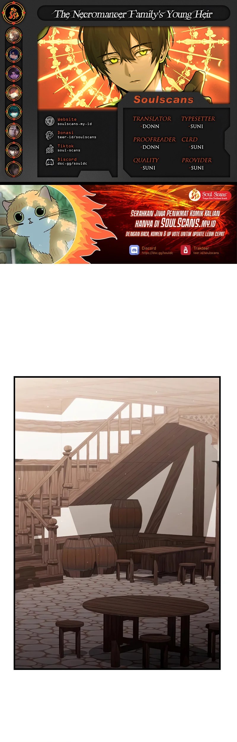 Baca Komik The Necromancer Family’s Young Heir Chapter 28 Gambar 1