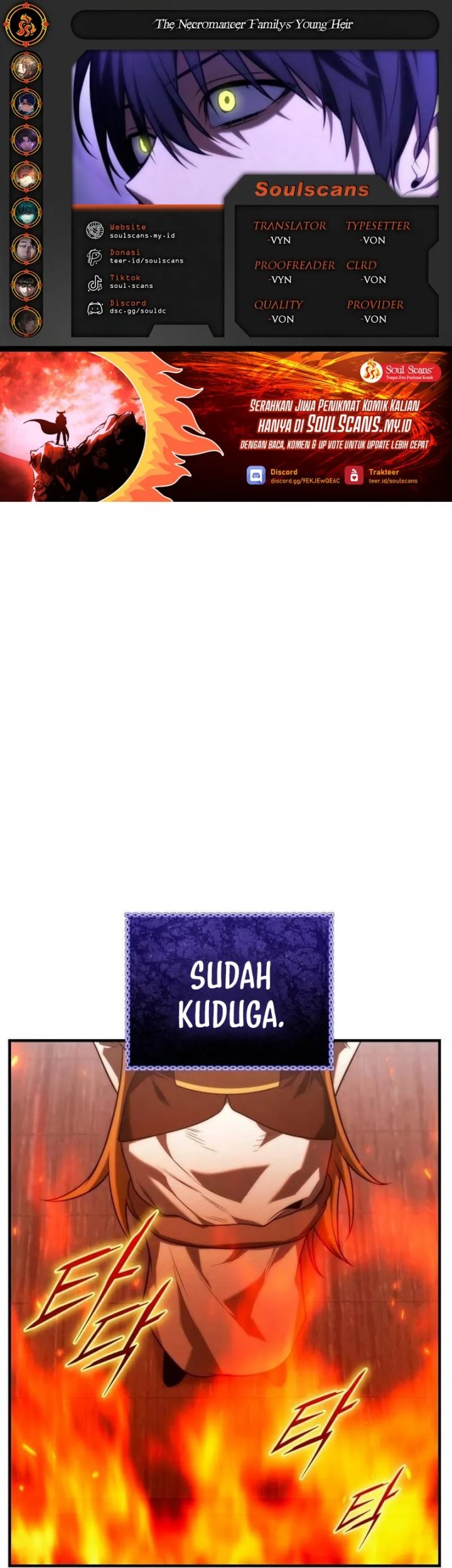 Baca Komik The Necromancer Family’s Young Heir Chapter 31 Gambar 1