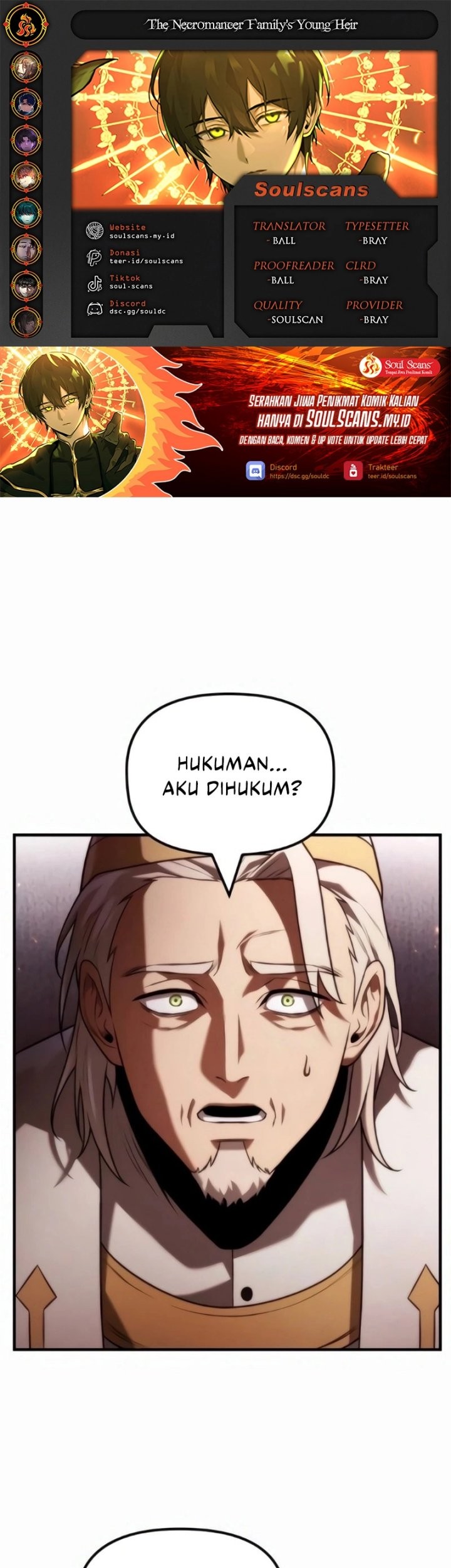 Baca Komik The Necromancer Family’s Young Heir Chapter 32 Gambar 1