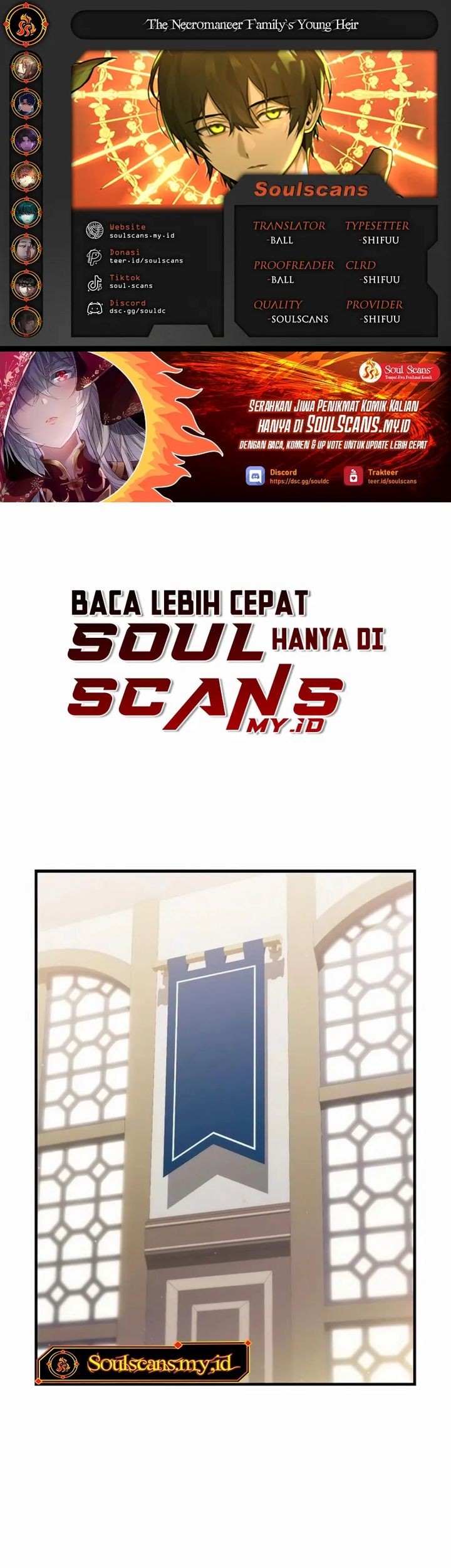 Baca Komik The Necromancer Family’s Young Heir Chapter 33 Gambar 1