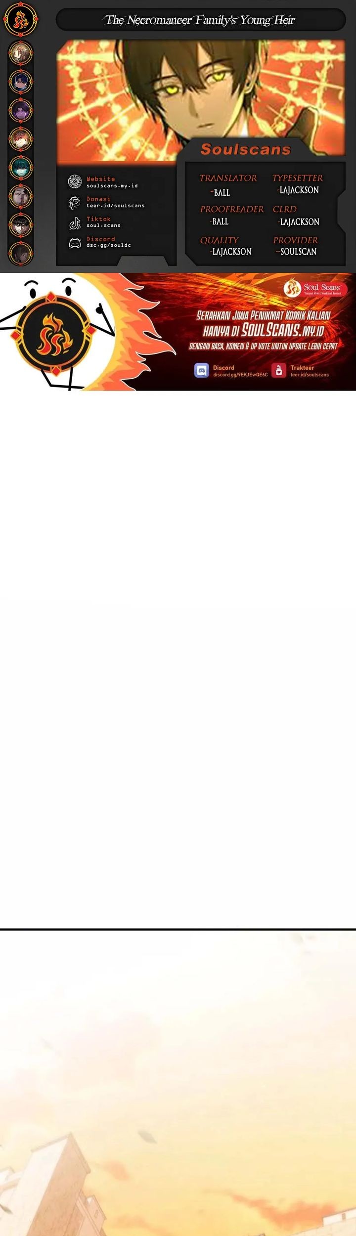 Baca Komik The Necromancer Family’s Young Heir Chapter 34 Gambar 1