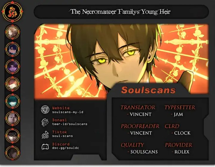 Baca Komik The Necromancer Family’s Young Heir Chapter 35 Gambar 1
