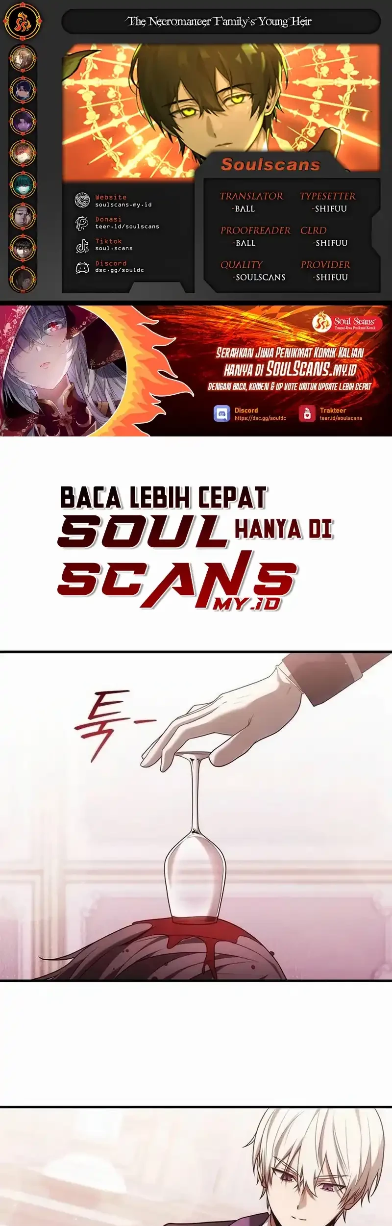 Baca Komik The Necromancer Family’s Young Heir Chapter 37 Gambar 1