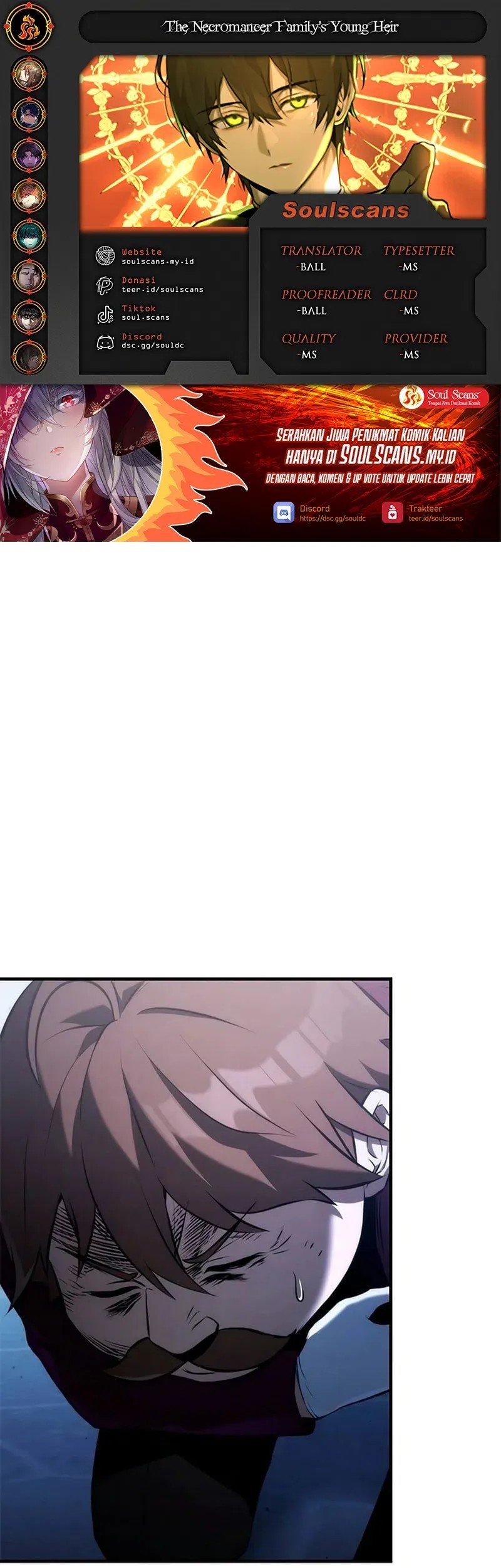Baca Komik The Necromancer Family’s Young Heir Chapter 38 Gambar 1