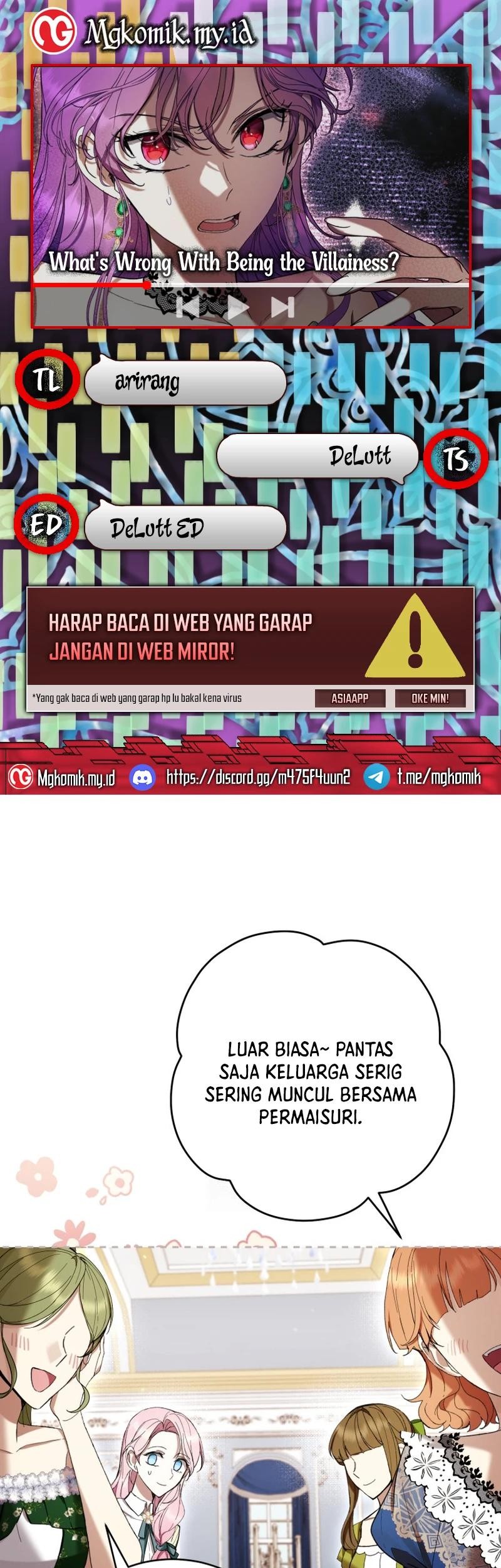 Baca Komik The Perks of Being a Villainess Chapter 68 Gambar 1