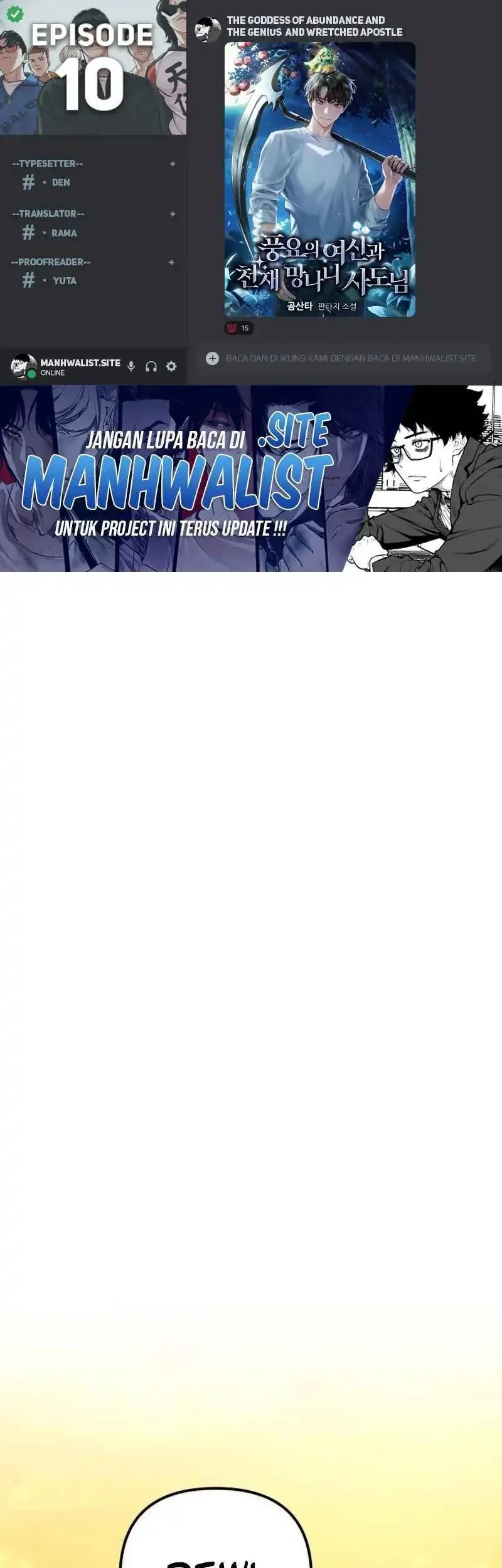 Baca Komik The Rebellious Apostle of the Harvest Goddess Chapter 10 Gambar 1