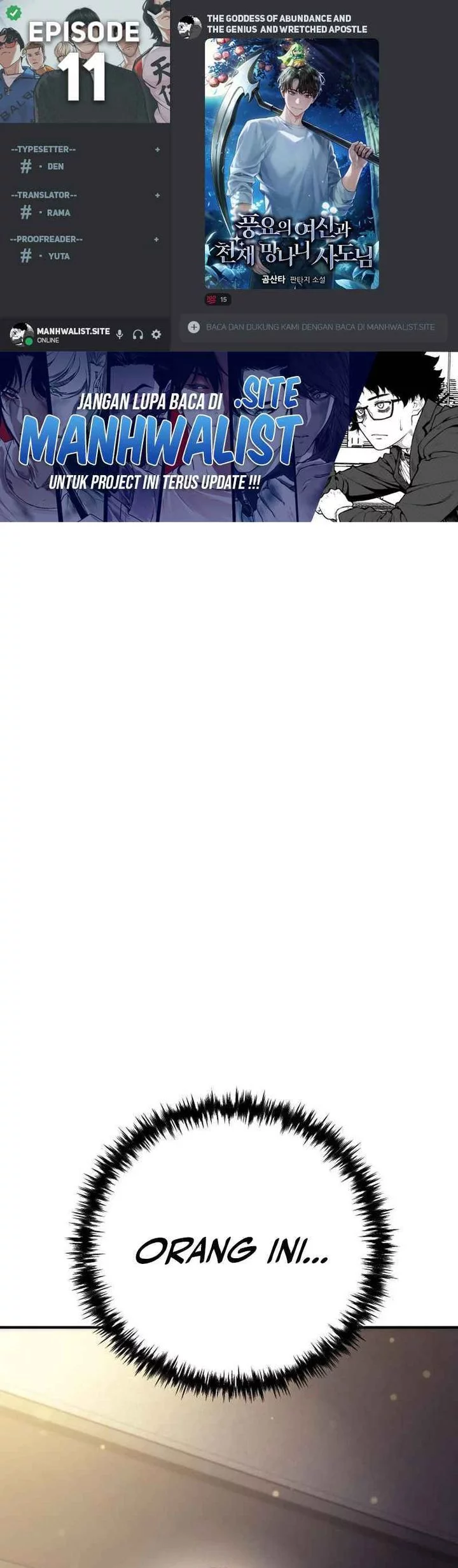 Baca Komik The Rebellious Apostle of the Harvest Goddess Chapter 11 Gambar 1