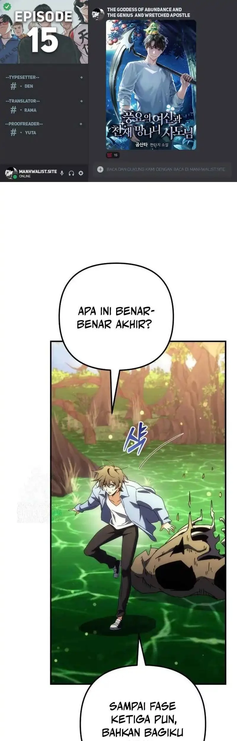 Baca Komik The Rebellious Apostle of the Harvest Goddess Chapter 15 Gambar 1