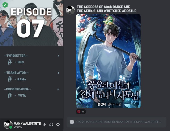 Baca Komik The Rebellious Apostle of the Harvest Goddess Chapter 7 Gambar 1