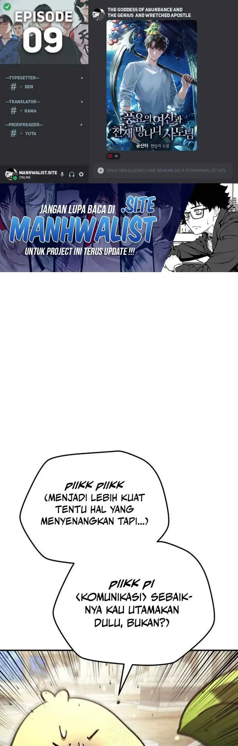 Baca Komik The Rebellious Apostle of the Harvest Goddess Chapter 9 Gambar 1