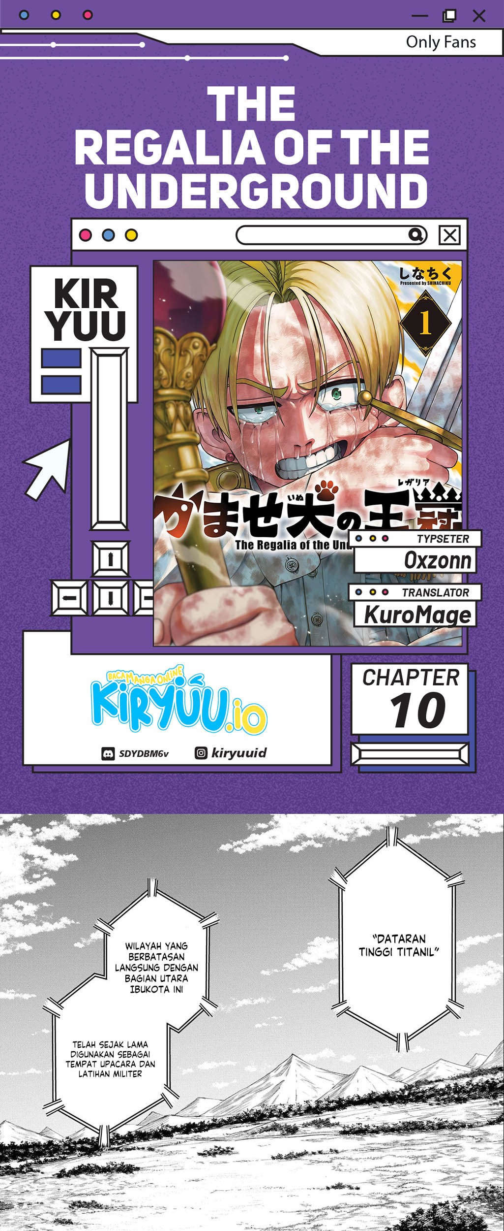 Baca Komik The Regalia of the Underdog Chapter 10 Gambar 1