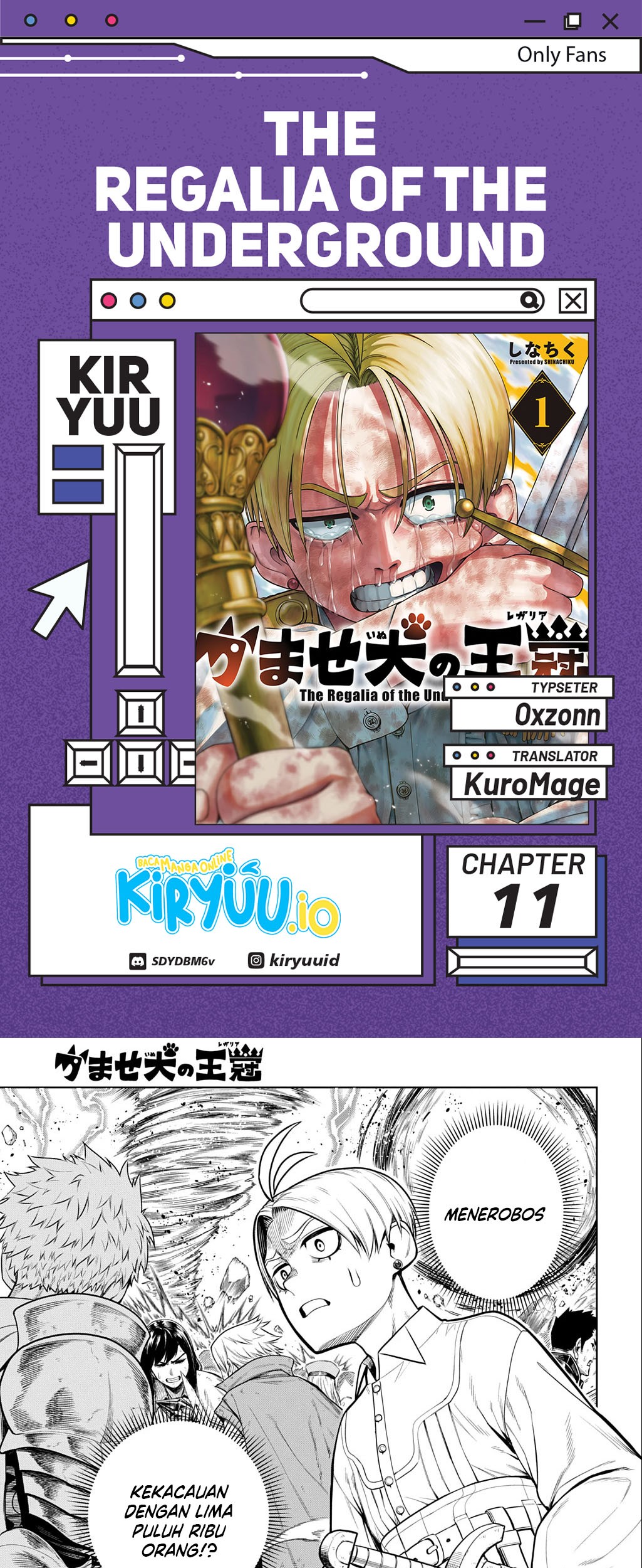 Baca Komik The Regalia of the Underdog Chapter 11 Gambar 1