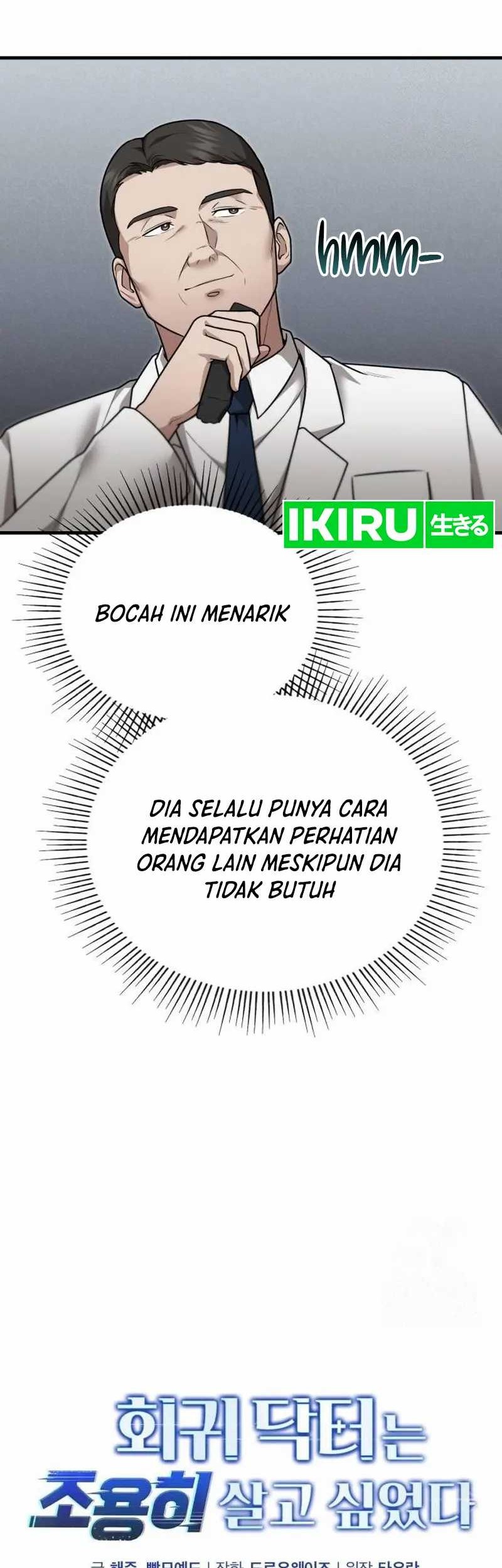 The Regressed Doctor Just Wanted to Live Quietly Chapter 13 Gambar 17