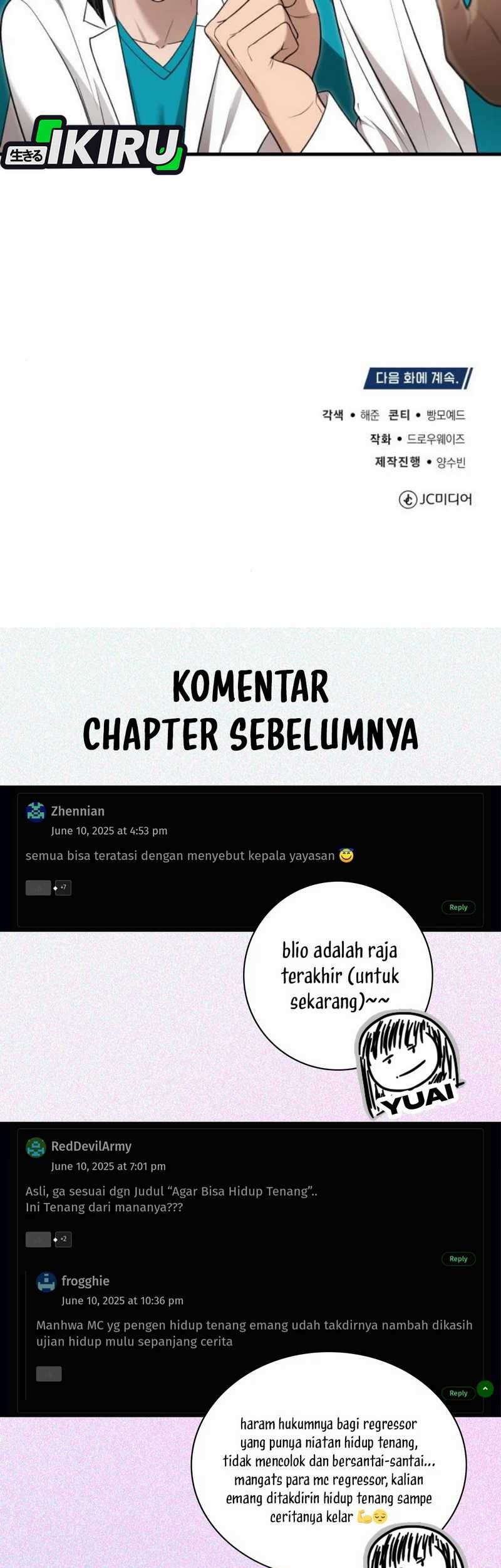 The Regressed Doctor Just Wanted to Live Quietly Chapter 36 Gambar 85