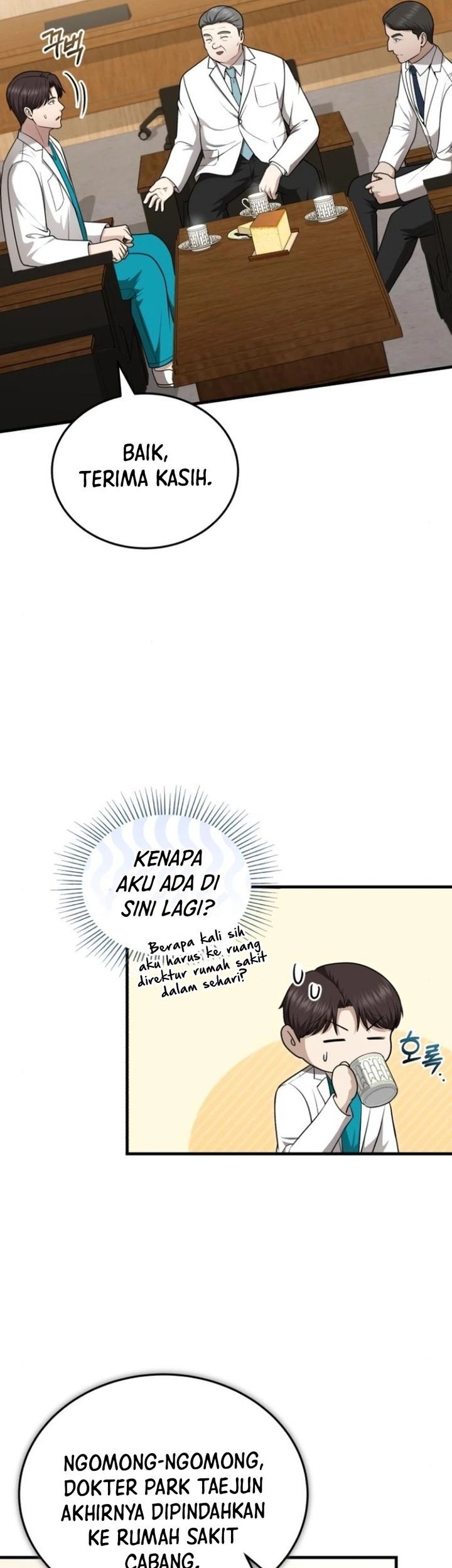 The Regressed Doctor Just Wanted to Live Quietly Chapter 41 Gambar 39