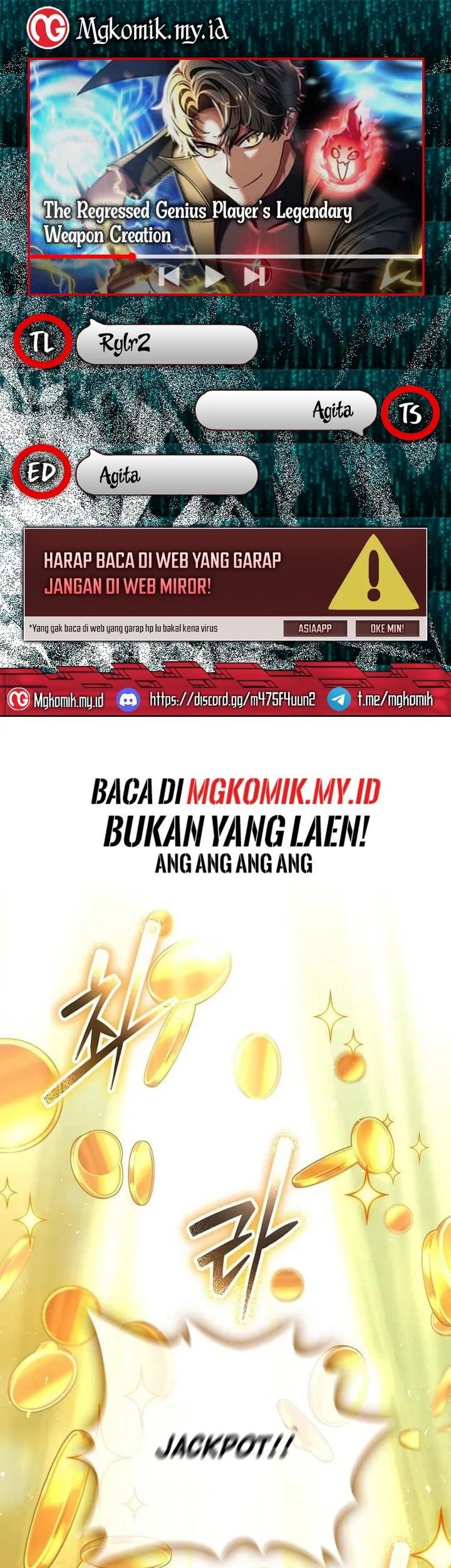 Baca Komik The Regressed Genius Player’s Legendary Weapon Creation Chapter 40 Gambar 1