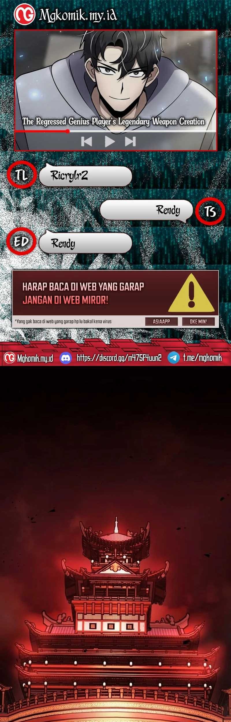 Baca Komik The Regressed Genius Player’s Legendary Weapon Creation Chapter 52 Gambar 1