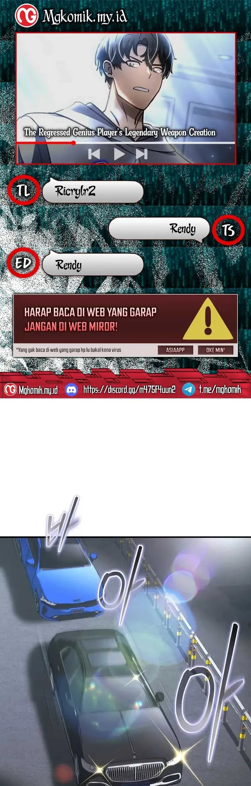 Baca Komik The Regressed Genius Player’s Legendary Weapon Creation Chapter 53 Gambar 1