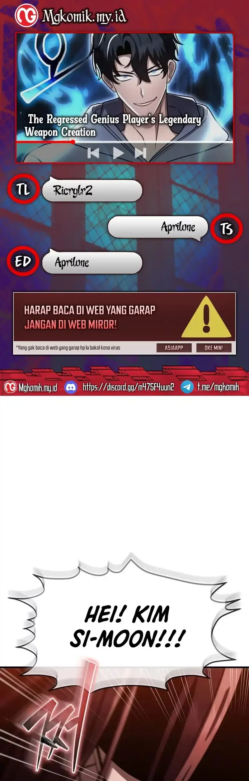 Baca Komik The Regressed Genius Player’s Legendary Weapon Creation Chapter 60 Gambar 1