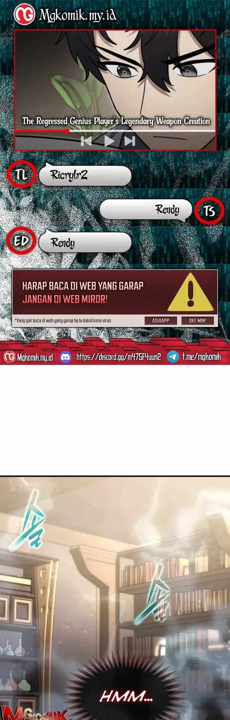 Baca Komik The Regressed Genius Player’s Legendary Weapon Creation Chapter 61 Gambar 1