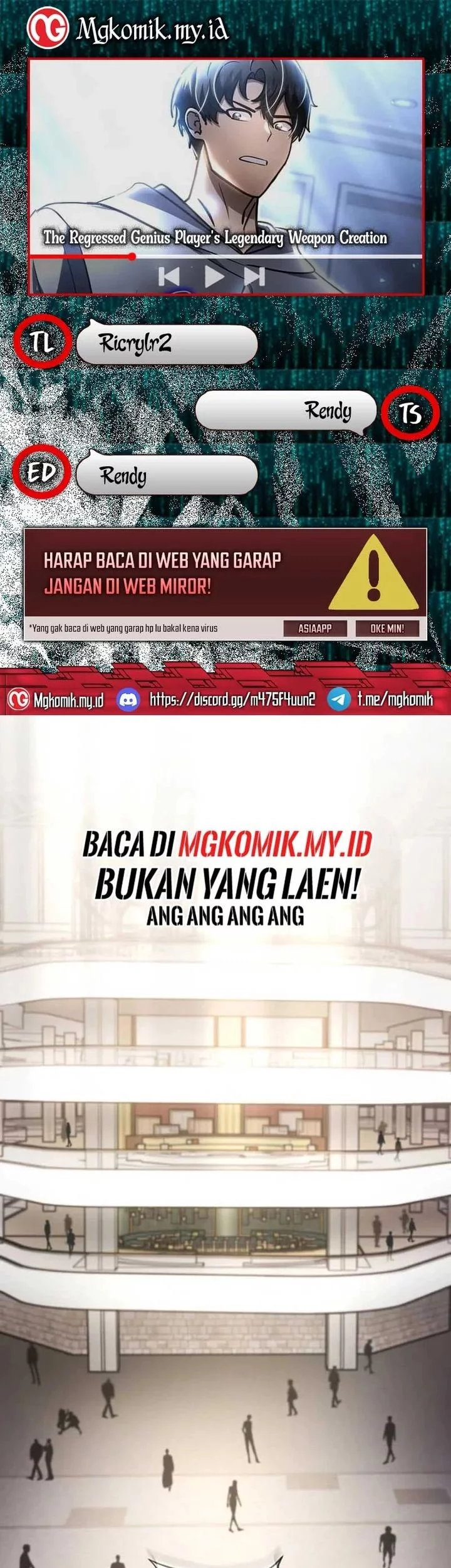 Baca Komik The Regressed Genius Player’s Legendary Weapon Creation Chapter 62 Gambar 1