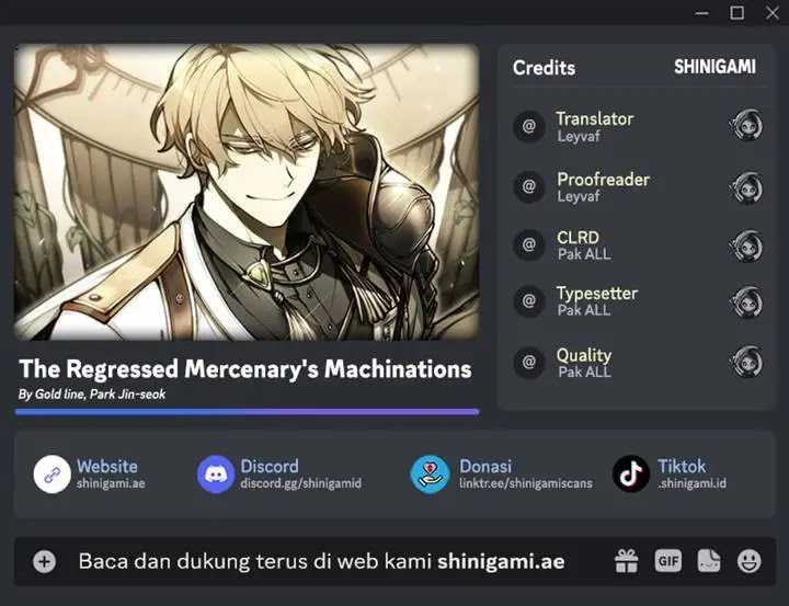 Baca Komik The Regressed Mercenary’s Machinations Chapter 36 Gambar 1
