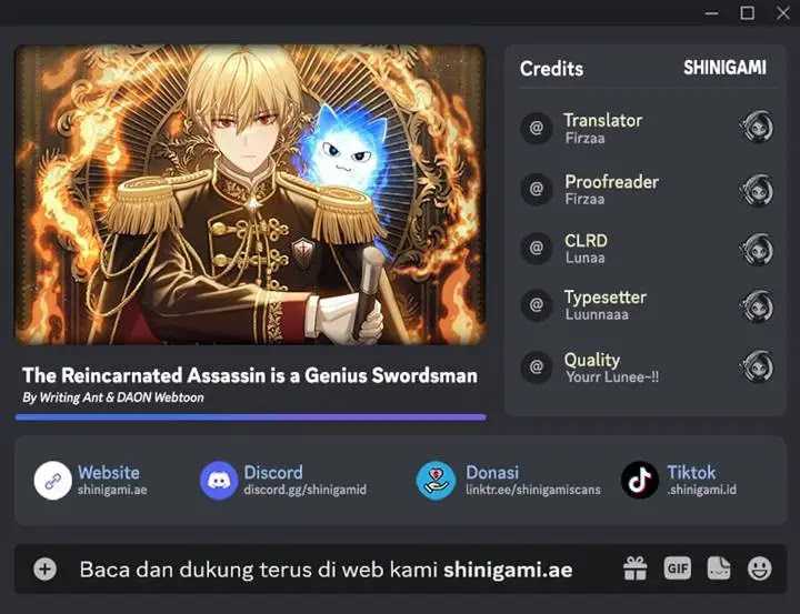 Baca Komik The Reincarnated Assassin is a Genius Swordsman Chapter 61 Gambar 1