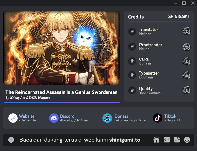 Baca Komik The Reincarnated Assassin is a Genius Swordsman Chapter 71 Gambar 1